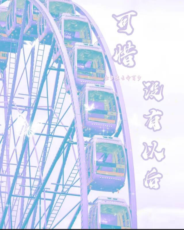 可惜没有后来